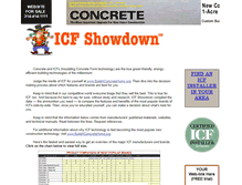 Tablet Screenshot of icfshowdown.com